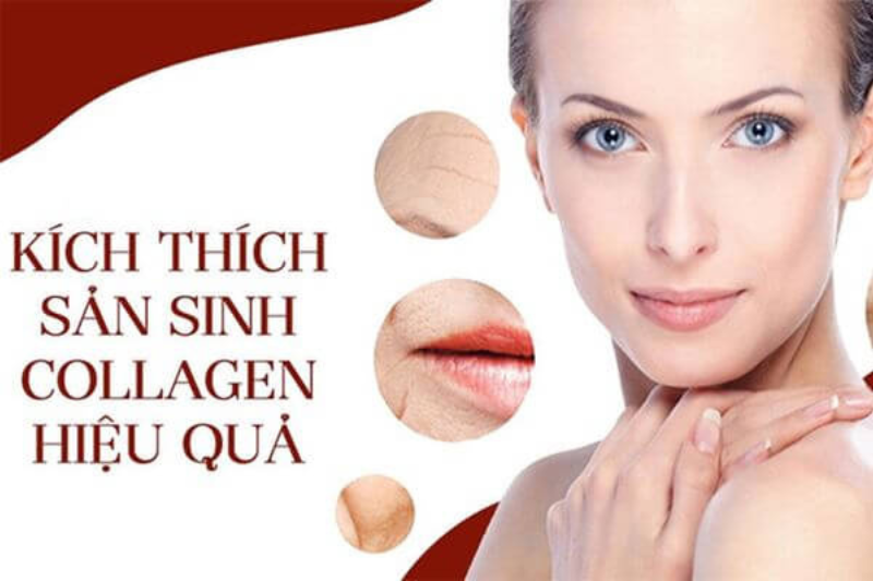 Vitamin C giúp tăng sinh collagen tự nhiên