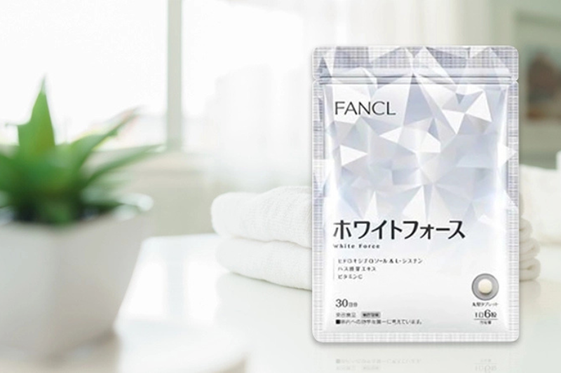 Viên uống trắng da Fancl White Force