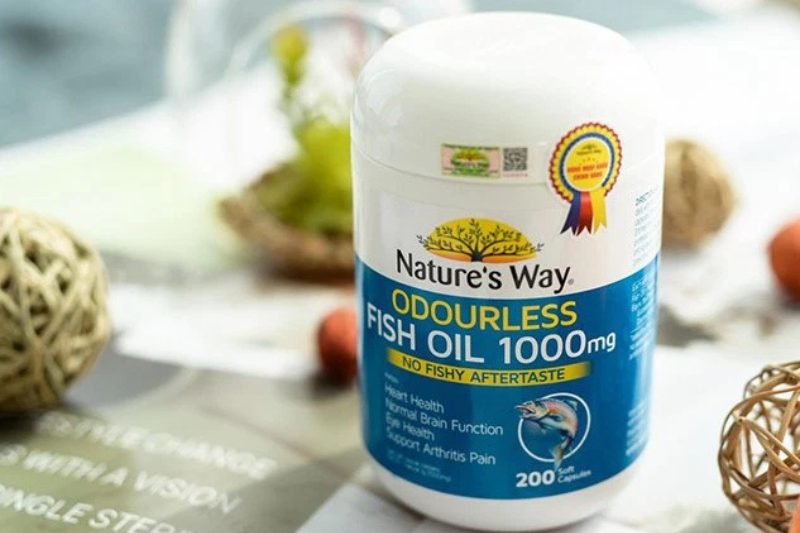 Nature’s Way Odourless Fish Oil 1000mg