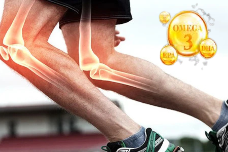 Omega-3 giúp bảo vệ khớp, gân, mô để chuyển động linh hoạt hơn