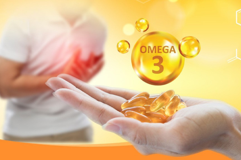 Tác dụng của omega 3 với nam giới là hỗ trợ tim mạch, kiểm soát mỡ máu