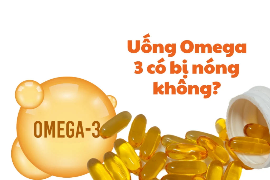 Uống Omega 3 có bị nóng không, cách khắc phục chuẩn khoa học