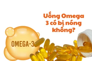 Uống Omega 3 có bị nóng không, cách khắc phục chuẩn khoa học