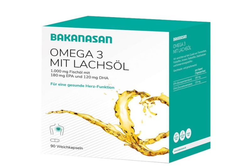 Omega 3 Mit Lachsöl của thương hiệu Bakanasan