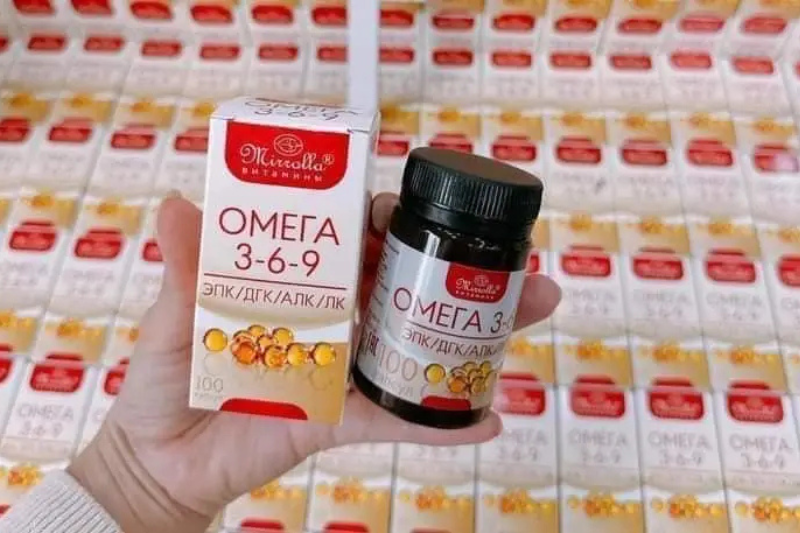 Viên uống Omega-3-6-9 Mirrolla