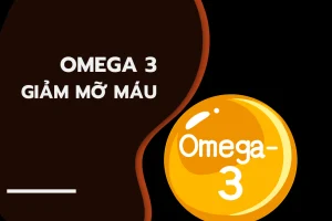 Omega 3 giảm mỡ máu và giúp kiểm soát sức khỏe tim mạch