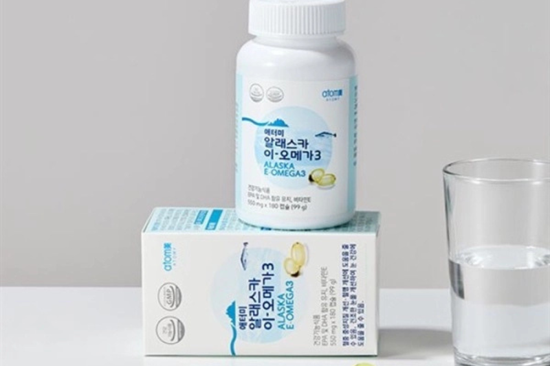Dầu cá Atomy Alaska E Omega 3