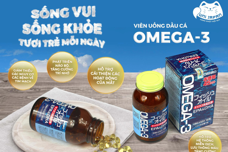 Viên uống Omega-3 Orihiro