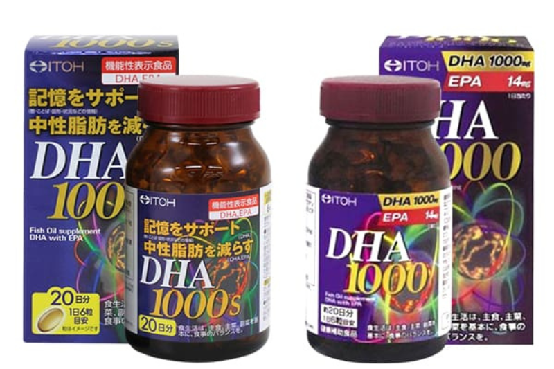 Itoh DHA 1000mg & EPA 14mg