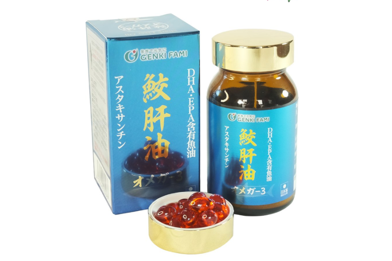 Genki Fami Omega 3 và Astaxanthin