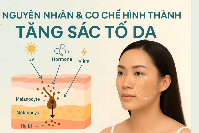 Cơ chế hình thành sắc tố da