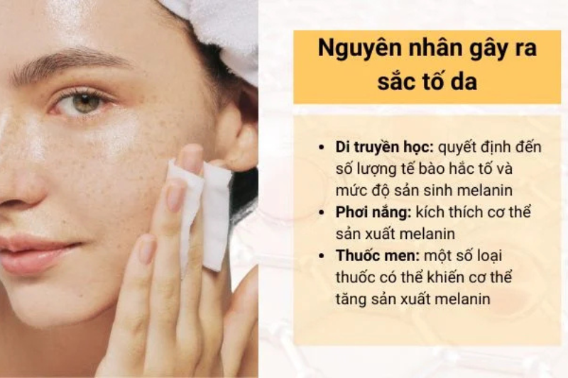 Sắc tố da là cơ chế bảo vệ tự nhiên của làn da