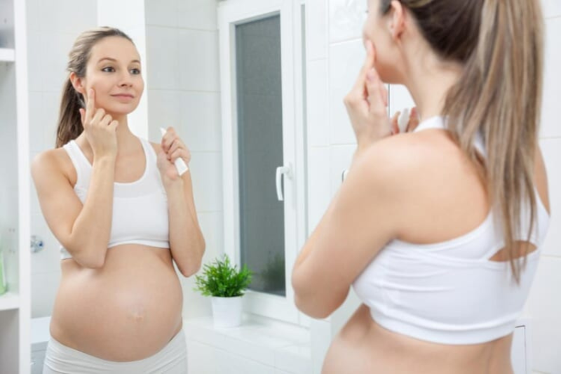 Chăm sóc da cho phụ nữ khi mang thai