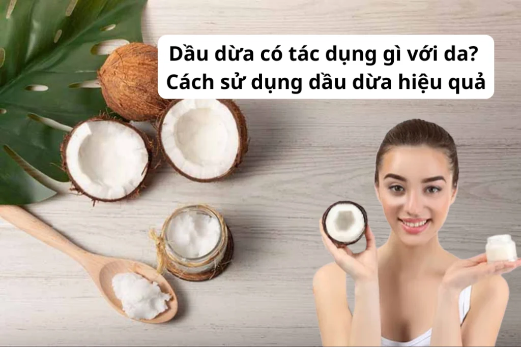 dau dua co tac dung gi cho da