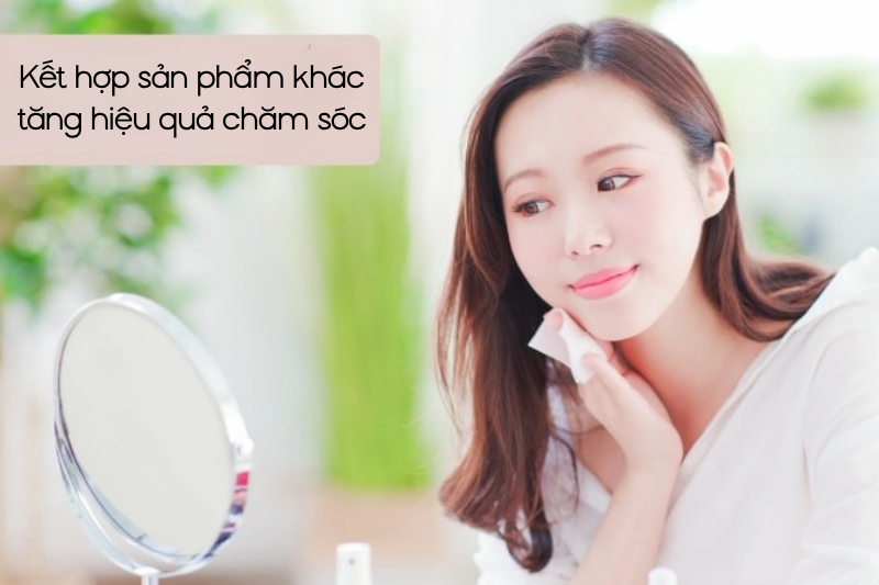 Có thể dùng dầu hạt gai dầu kèm với các sản phẩm khác để tăng hiệu quả chăm sóc da