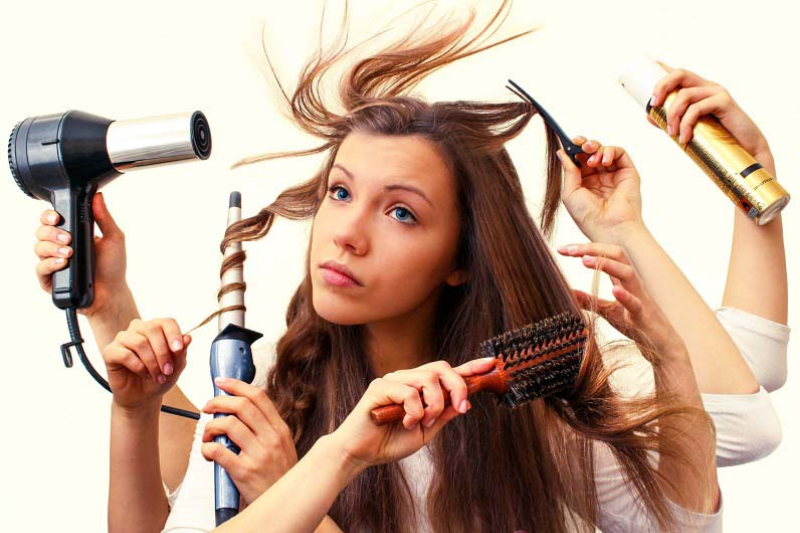 Cách chăm sóc tóc sau khi nhuộm để giảm khô xơ và gãy rụng 5 Hạn chế tối đa nhiệt và hóa chất để tóc phục hồi nhanh chóng và chắc khỏe
