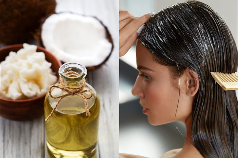 Sử dụng dầu dừa giúp sợi tóc mềm hơn, bóng hơn