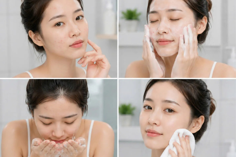 Chu kỳ dưỡng da là gì, áp dụng ra sao để chăm da đúng? 4 Trong chu kỳ dưỡng da cho da dầu, da mụn cần điều chỉnh tần suất tẩy tế bào chết hóa học