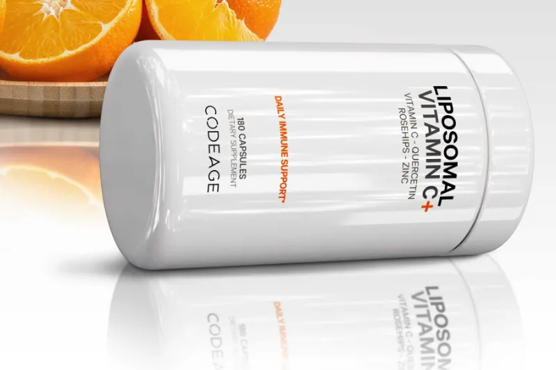 Lão hóa ngoại sinh là gì, ảnh hưởng ra sao tới cơ thể 5 Viên uống Liposomal Vitamin C Codeage