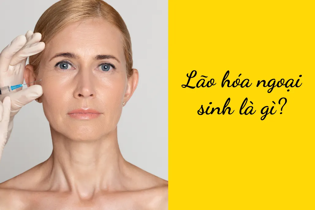 Lão hóa ngoại sinh là gì? Những yếu tố khiến da và cơ thể già nhanh hơn
