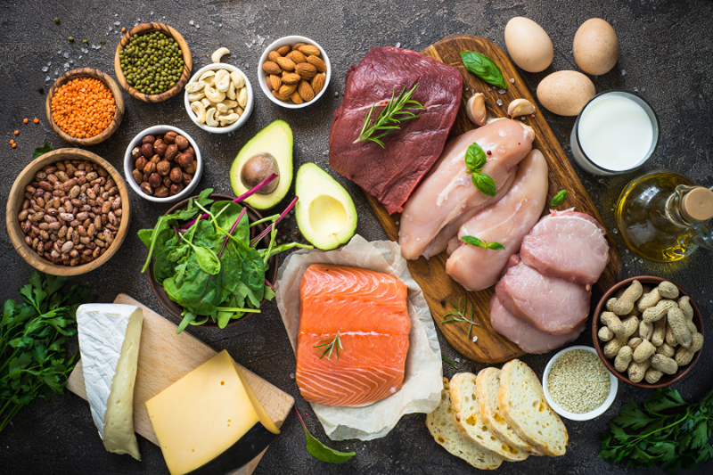 Đa dạng nguồn thực phẩm bổ sung protein