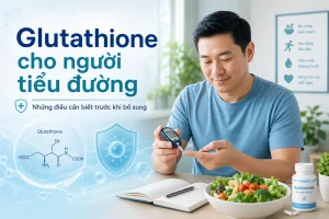 Hướng dẫn sử dụng Glutathione cho người tiểu đường đúng cách