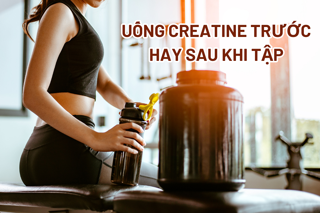 Uống Creatine trước hay sau khi tập mang lại hiệu quả tốt hơn?