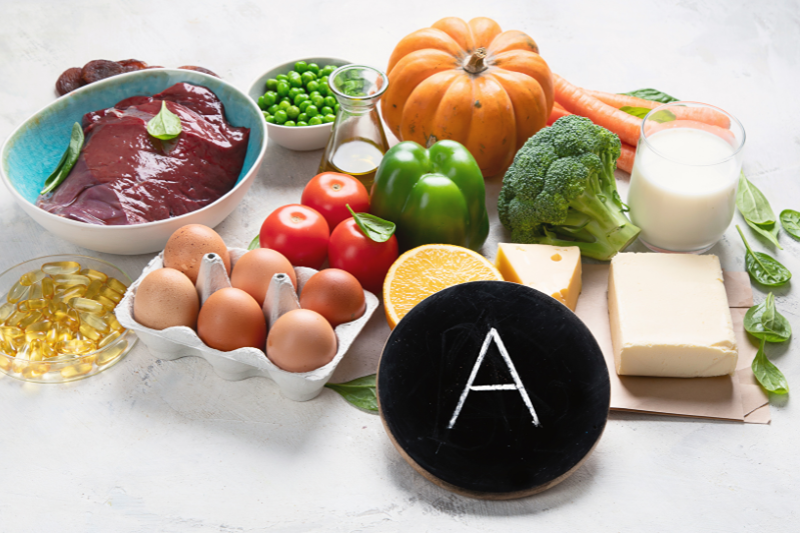 Ưu tiên bổ sung vitamin A từ thực phẩm tự nhiên