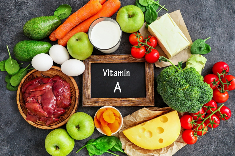 Với thanh thiếu niên vitamin A hỗ trợ tăng khối lượng cơ