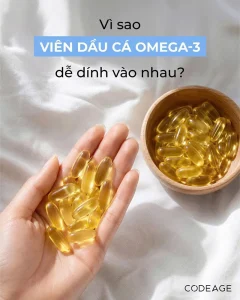 Tình trạng Omega-3 bám dính vào nhau