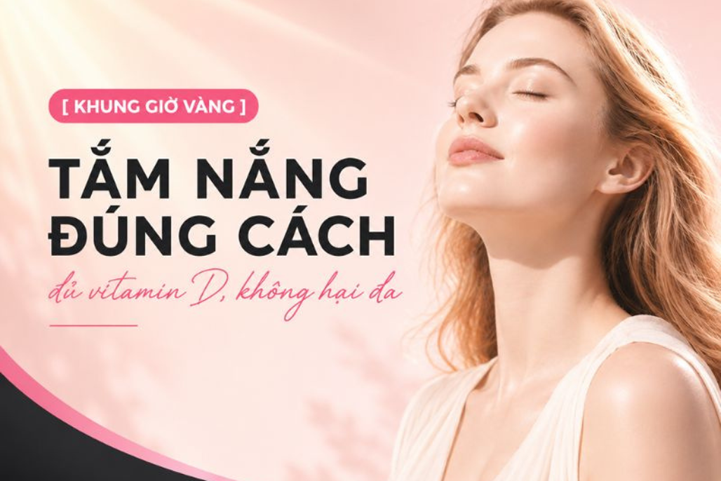 Phơi nắng bao lâu để đủ vitamin D cho cho cơ thể Phơi nắng bao lâu để đủ vitamin D cho cho cơ thể